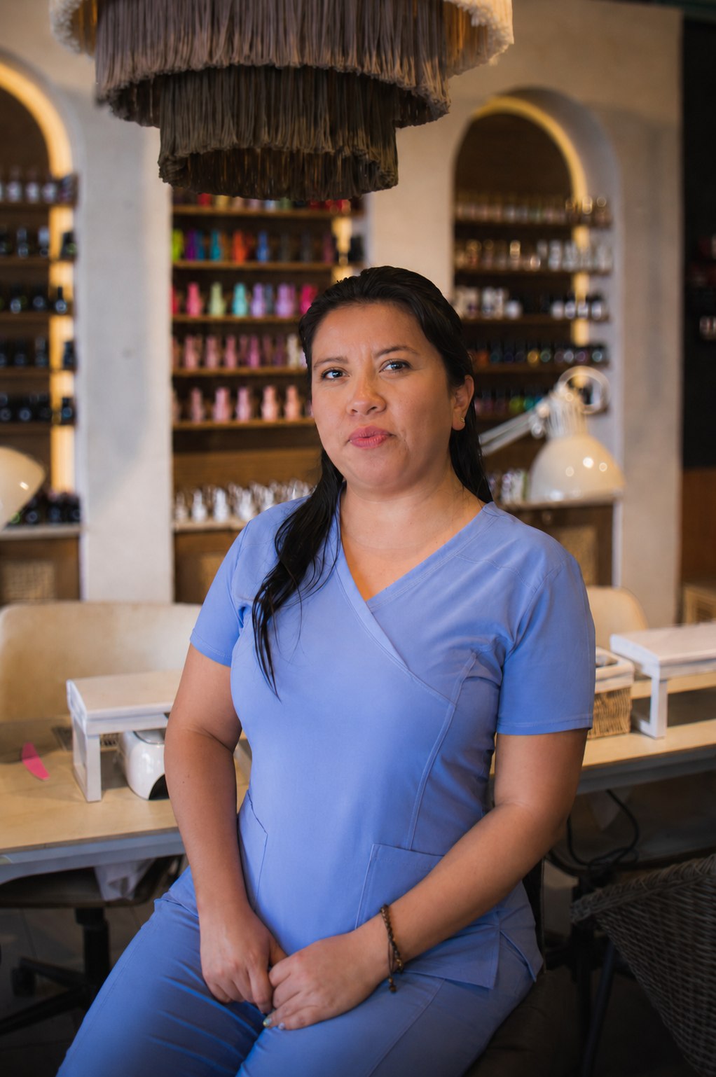 Kristal, manicurista de Secret Nail Spa
